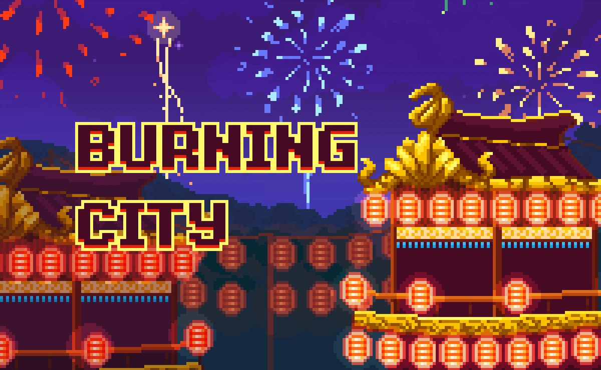 Burning City