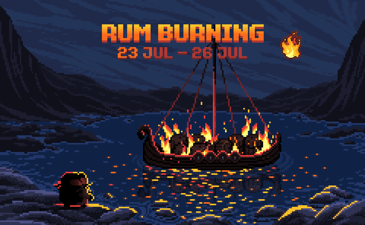 Rum Burning