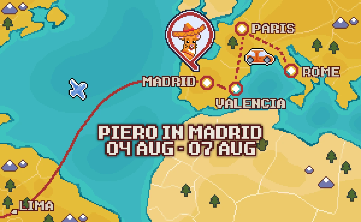 Piero in Madrid