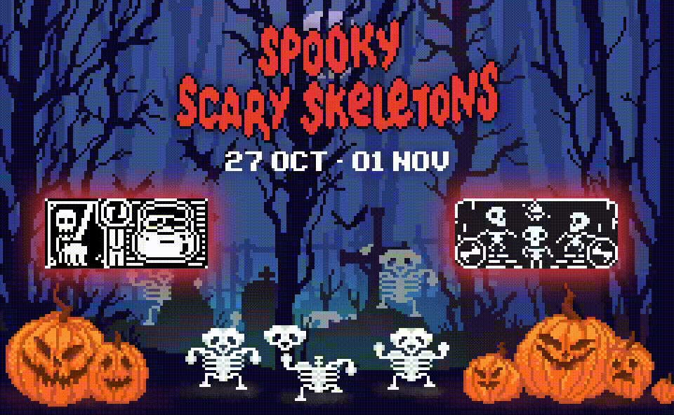 Spooke Scary Skeletons